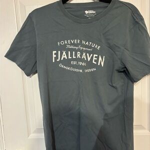Fjallraven Slate Green 'Forever Nature' Short Sleeve Tee
